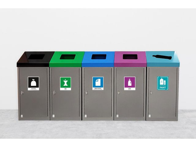 Avfallsbeholder Aursunden 60L Plast