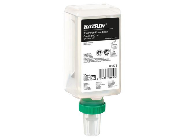 BildeSkumsåpe Katrin Green Berøringsfri 0,5L (12 stk)