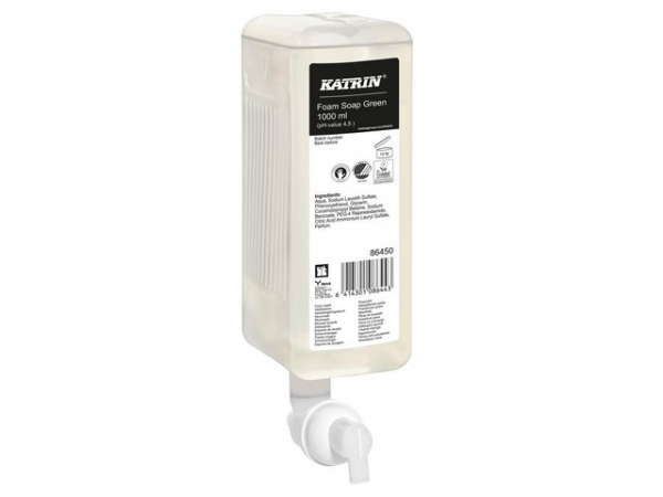 Skumsåpe Katrin Green 1L (6 stk)