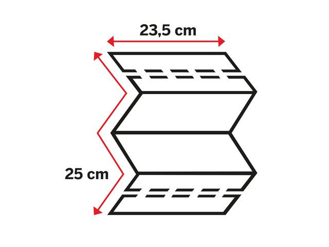 Tørkeark Katrin Plus Onestop M L2 (3024 stk)