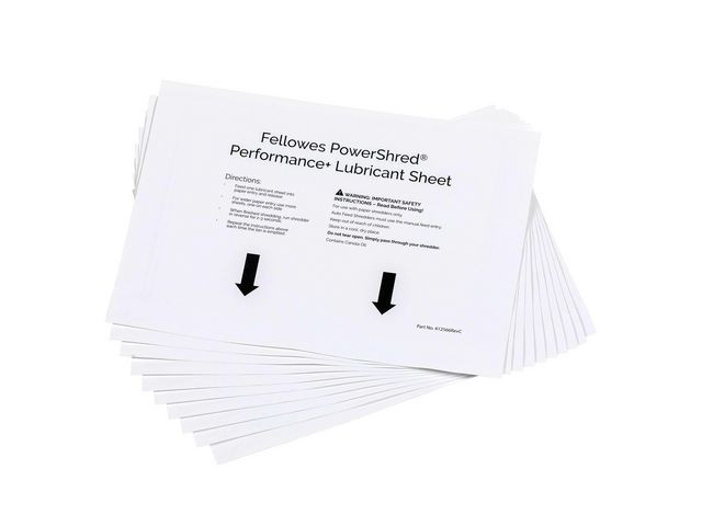 Oljeark Fellowes Makuleringsmaskin (10 stk)