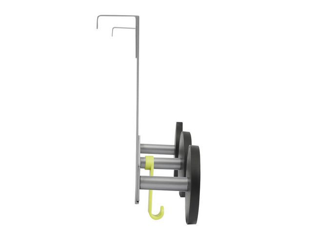 Klesknagg Alba 3 Kroker 43Cm F/Dør Sort
