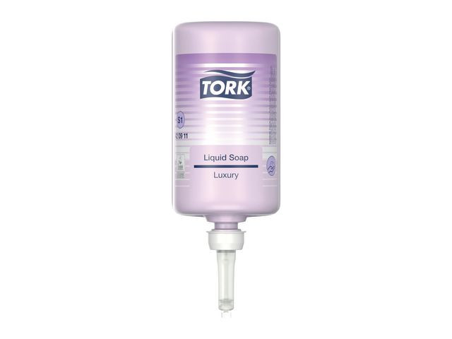 BildeHåndsåpe Tork Luksus Flytende S1 1L (6 stk)