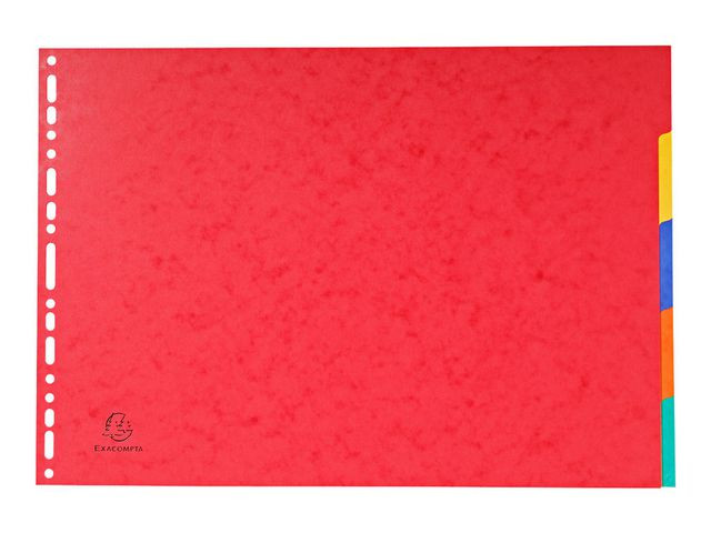 Skilleblad Exacompta A3 Landskap 5-Delt