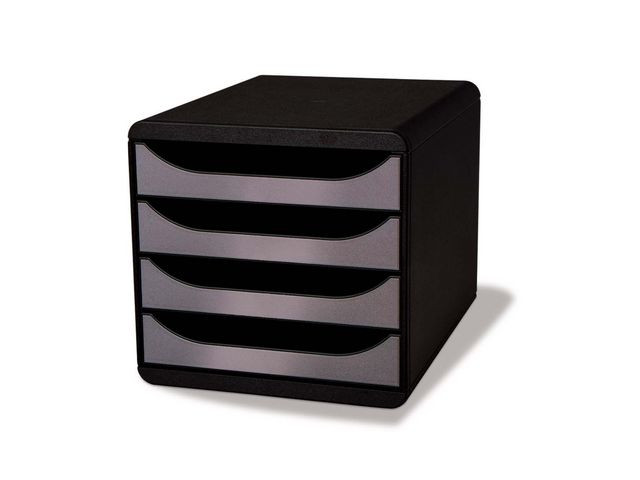 Skuffekabinett Exacompta 4Skuff Grå/Grå