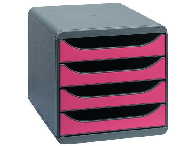 Skuffekabinett Exacompta 4Skuff Grå/Grå