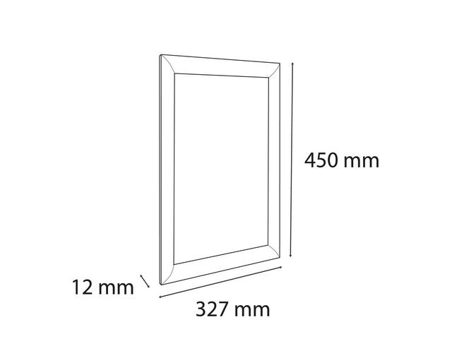 Plakatramme Exacompta A3 Aluminium