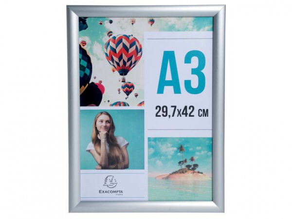 Plakatramme Exacompta A3 Aluminium