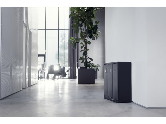 Avfallsbeholder Bica 973 3X65L Antrasitt