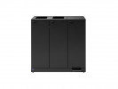 Avfallsbeholder Bica 973 3X65L Antrasitt
