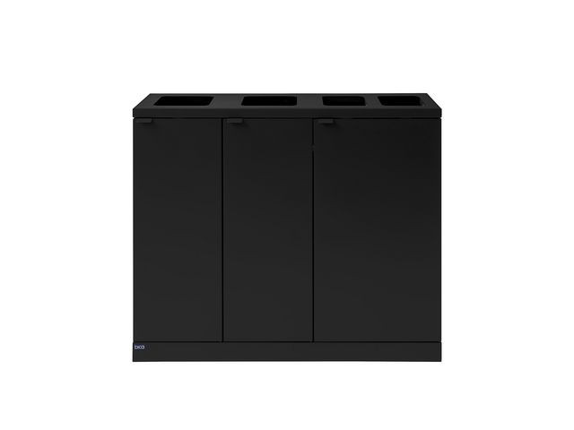 BildeAvfallsbeholder Bica 950 2X65/45L Sort