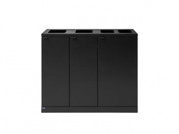 Avfallsbeholder Bica 950 2X65/45L Antras