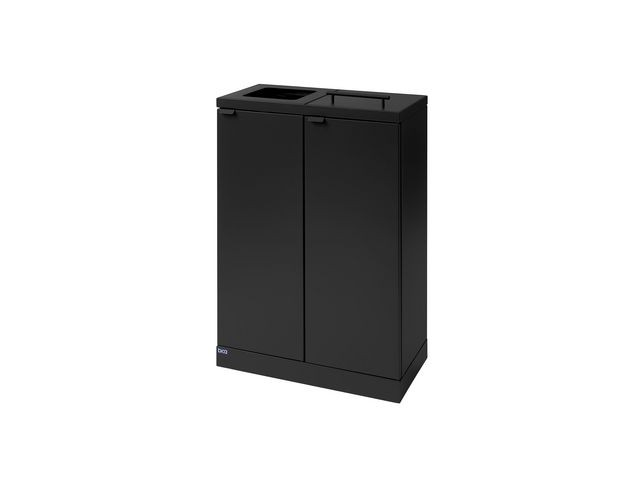 Avfallsbeholder Bica 874 2X65 Antrasitt