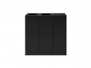 Avfallsbeholder Bica 873 3X65L Sort