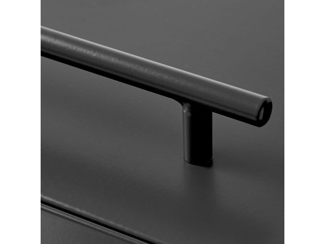 Avfallsbeholder Bica 860 M.lokk 65L Sort