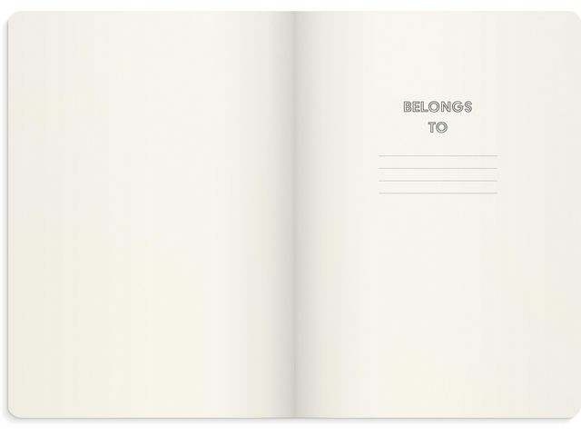 Notatbok Burde Deluxe B5 Cognac