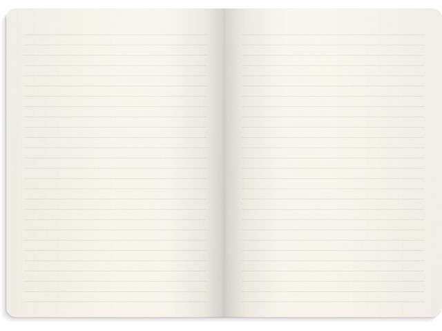 Notatbok Burde Deluxe A5 Blå