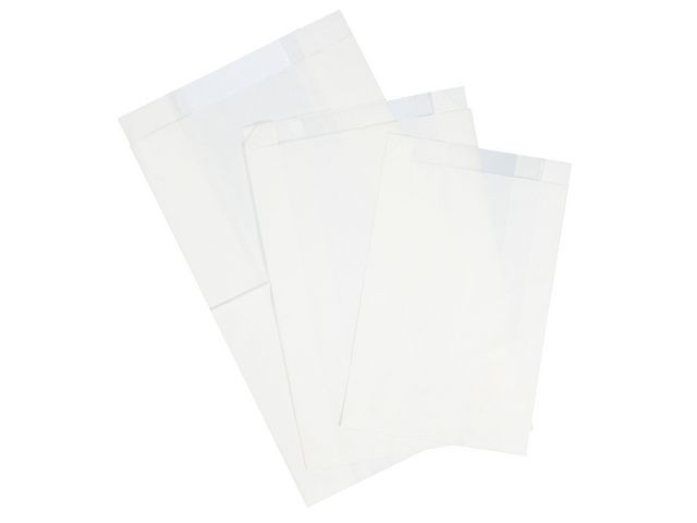 Bakerpose Vindu 210/80X340Mm Hvit (1000 stk)