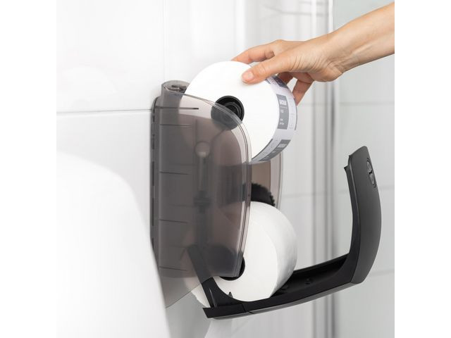 Dispenser Katrin System Toalett Sort