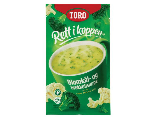 BildeBlomkål/Brokkolisuppe Toro Rett I Koppen (20 stk)