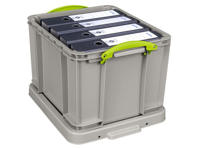 Oppbevaringsboks Rup Resirk 35L Grønn/Gr