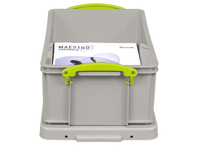 Oppbevaringsboks Rup Resirk 9L Grønn/Grå