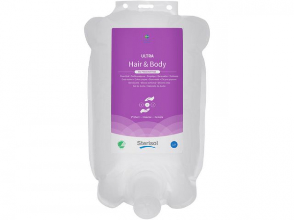 Dusjsåpe Sterisol Ultra Sjampo 2,5L