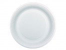 Tallerken Papp Ø23Cm Hvit (50 stk)