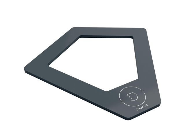 Lokk Kite For Matavfall, Antrasitt