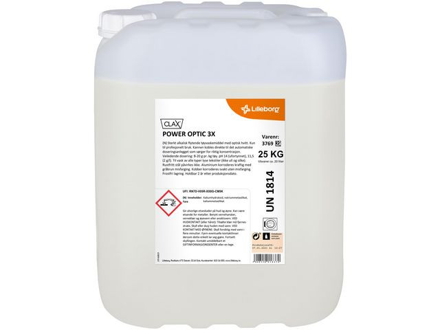 BildeHovedvask Clax Power Optic 3X 20L