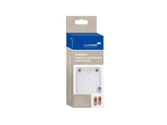 Flippoverkrok Legamaster Wooden Mag (2 stk)