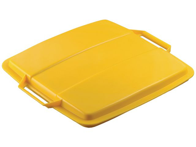 Lokk Durabin Avfallsbeholder 90L Gul