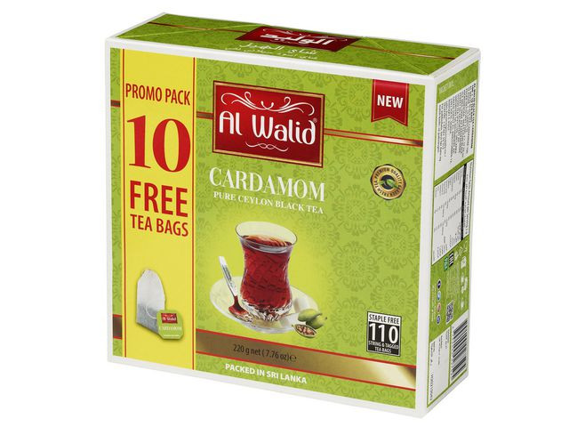 Te Al-Walid Kardemomme (110 stk)