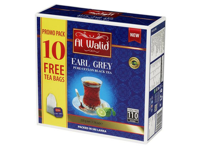 Te Al-Walid Earl Grey Te (110 stk)