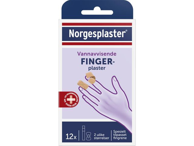 BildePlaster Norgesplaster Finger 2Strl (12 stk)