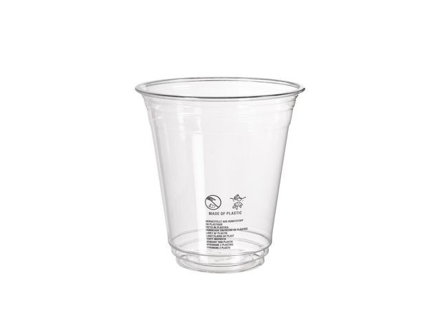 Plastglass Duni Crystal Rpet 41Cl (50 stk/pk, 16 pakker)