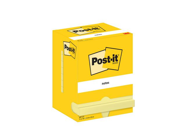 BildeNotatblokk Post-It 76X102 Cy (12 stk)