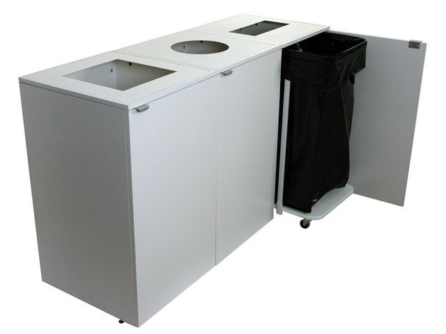 Avfallsbeholder Hykab Diana 125L Kvadrat