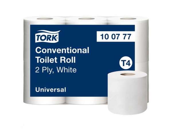 Toalettpapir Tork Univer 2L T4 45M (6 stk/pk, 7 pakker)