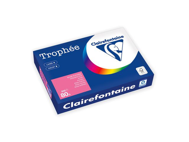 BildeKopipapir Trophee A4 80G Rosa (500 ark)