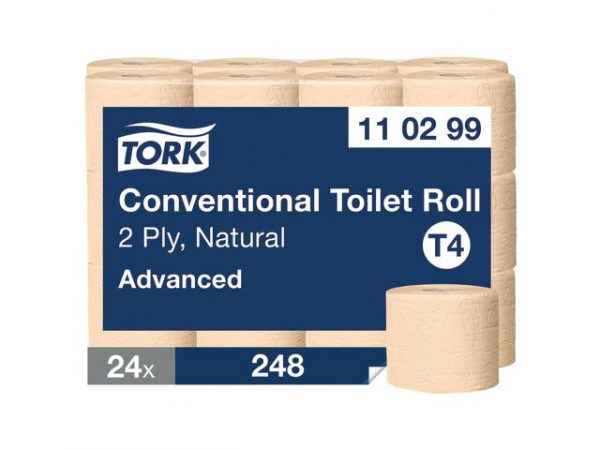 Toalettpapir Tork Adv. Natur 2L T4 (24 stk)