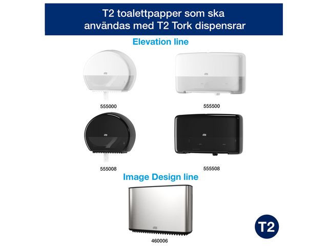 Toalettpapir Tork Adv. Natur T2 170M (12 stk)