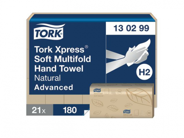 Tørkeark Tork Adv Z Resirk 2L H2 (3780 stk)
