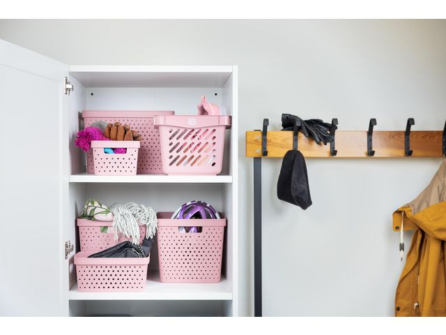 Oppbevaringskurv Star 19L Gammelrosa