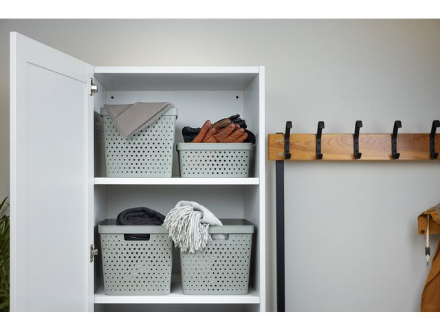 Oppbevaringskurv Star 19L Khaki Grønn