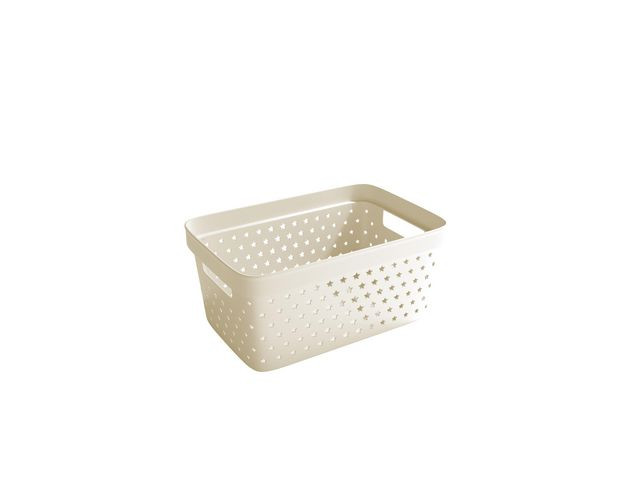 BildeOppbevaringskurv Star 4,5L Beige