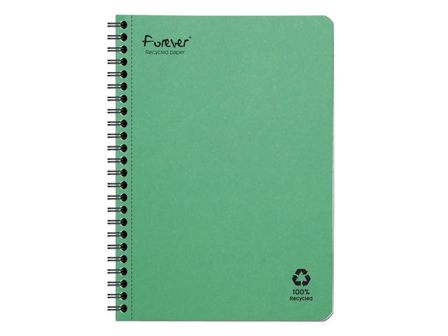 Spiralhefte Forever 90G 120 Blad A5 Lin