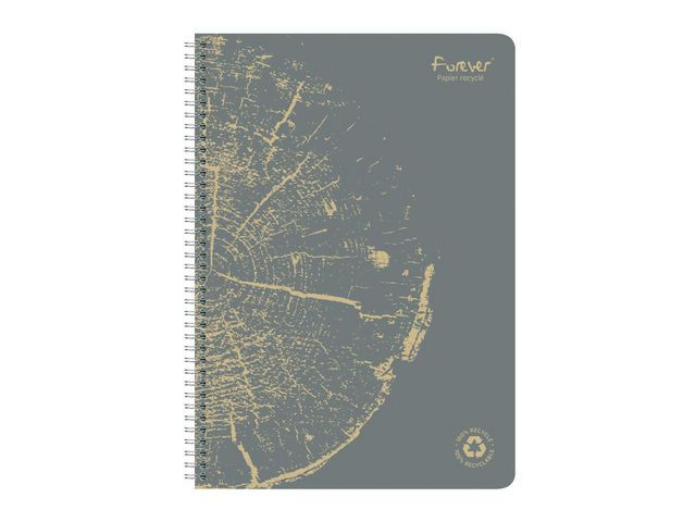 Spiralhefte Forever 90G 120 Blad A4 Lin