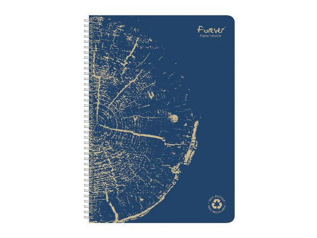 Spiralhefte Forever 90G 120 Blad A4 Lin