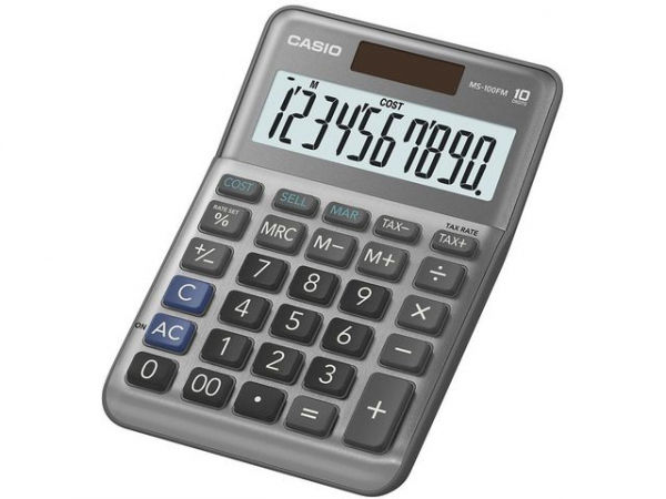 Bordregner Casio Ms-100Fm Sølv